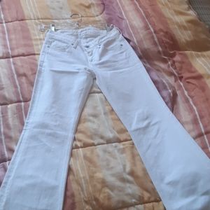 7 for all mankind White Flare Jeans